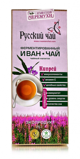 Иван-чай с Черемухой, ферментированный 75гр