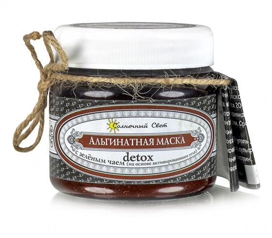Альгинатная маска. Detox с зеленым чаем 100гр.