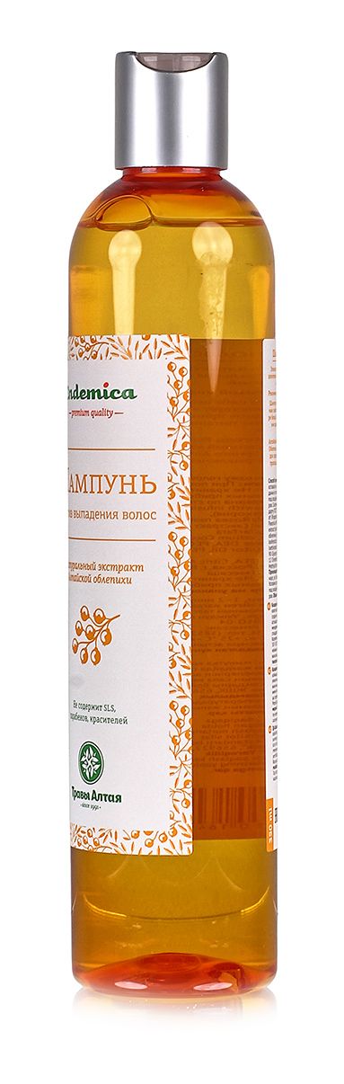 Шампунь "Endemica" против выпадения волос (натуральный экстракт Алтайской облепихи) 350мл.