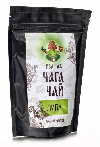Чайный напиток "Чага Чай" с липой, 100гр