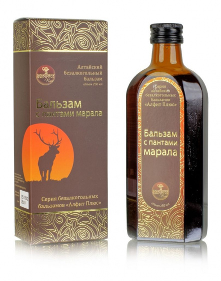 Бальзам с пантами марала