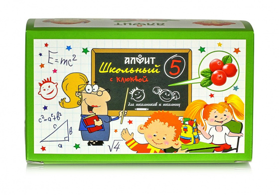 Алфит Школьный 05 (Общеукрепляющий, повыщающий концетрацию внимания) 20 ф/п*2 г