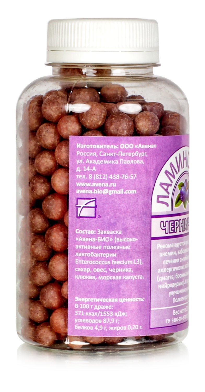 Синбиотик Ламинолакт Черничка от аллергии, астмы, псориаза, нейродермита 200 гр