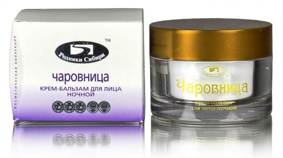 Чаровница. Крем-бальзам для лица ночной, 30 г