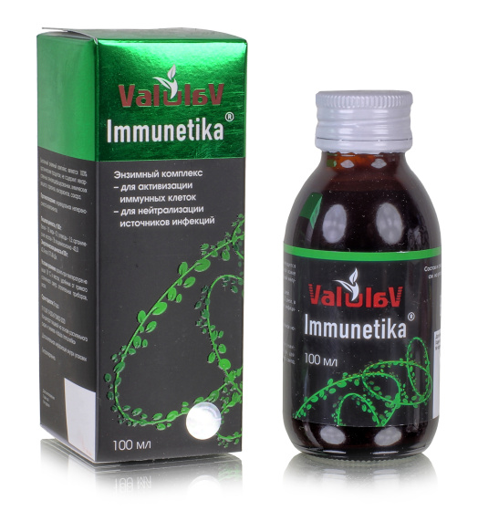 Валулав. Иммунетика Immunetika / активация иммунных клеток 100мл.