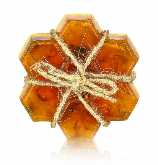 Мыло "Медовые соты".