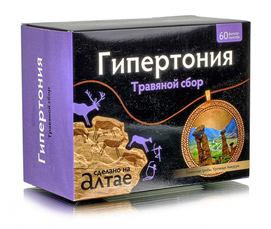 Травяной сбор "Гипертония", №60*1,5г