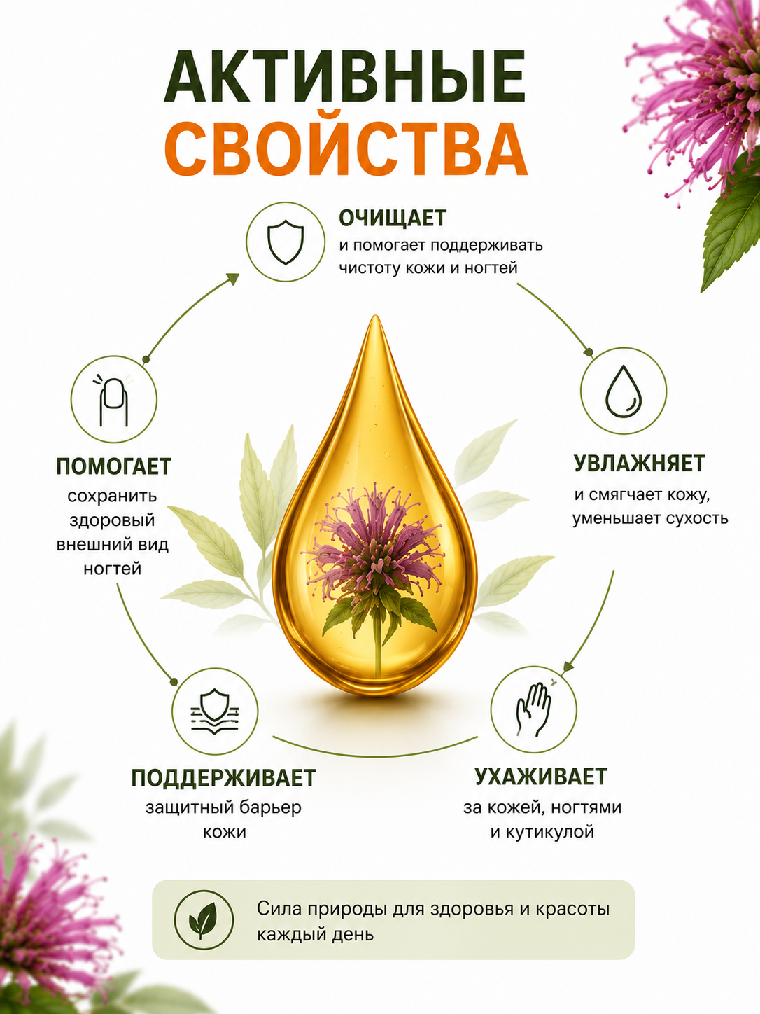 Экстракт монарды CO2, 30мл для каждого члена семьи в любом возрасте