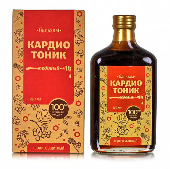 Медовый бальзам "Кардиотоник" сердечный