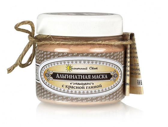 Альгинатная маска. С красной глиной 100гр.