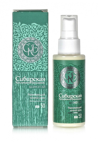 Шэмэтэй. Питание.Ухаживающий ночной крем 50мл. Зеленая серия без лаурилсульфатов