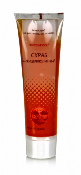 Гель - скраб антицеллюлитный Фитофлорис, 100 гр