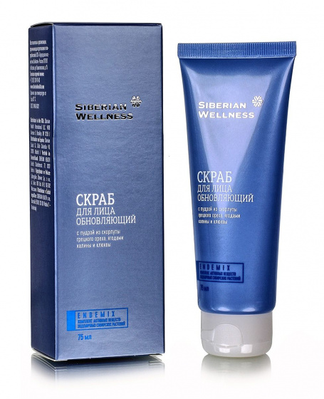 Endemix. Скраб для лица обновляющий 75мл.