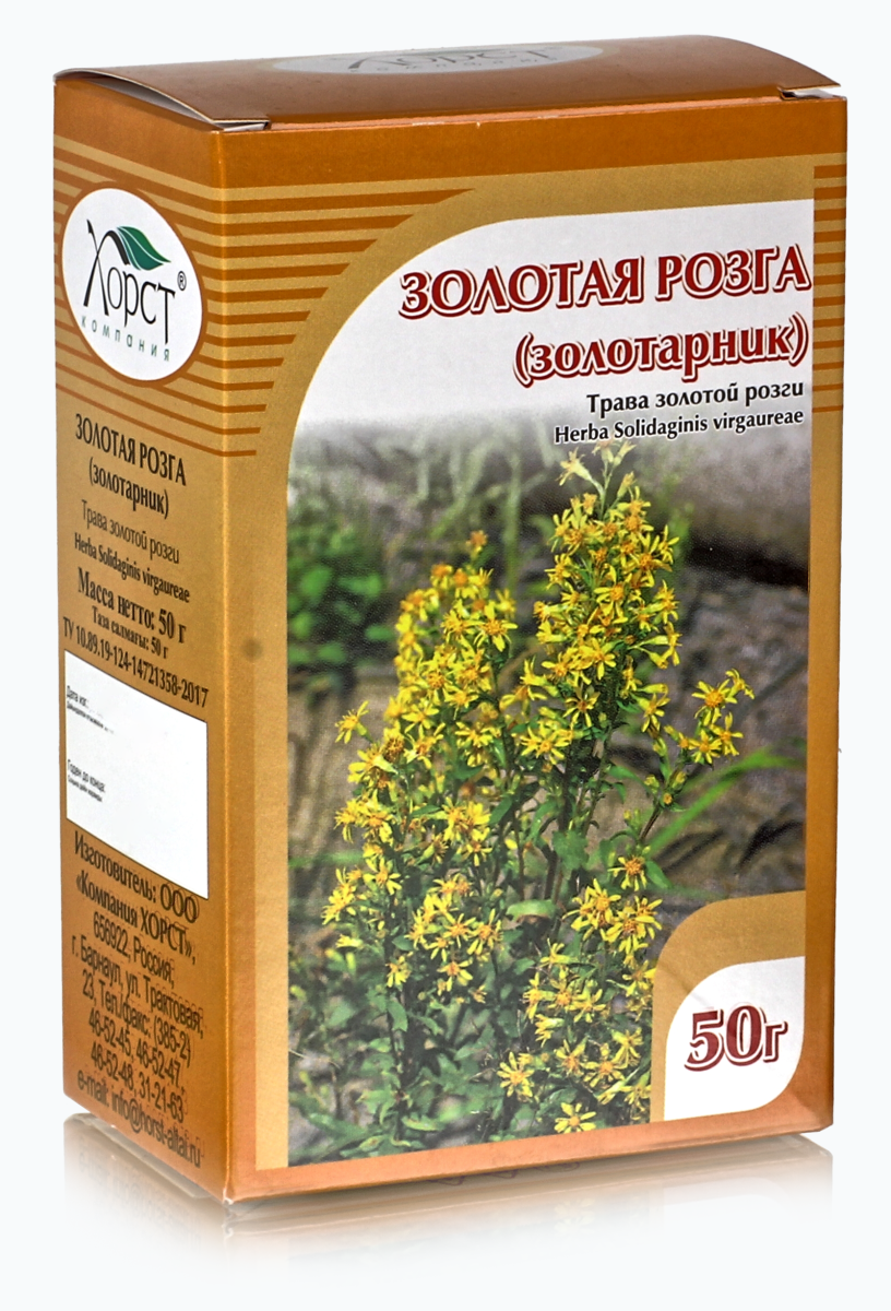 Золотая розга (Золотарник) 50гр