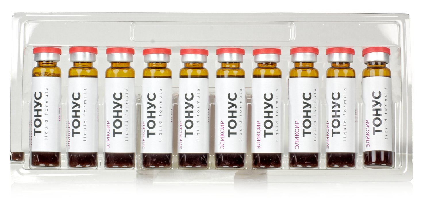 Эликсир Тонус, 10шт. по 10 мл