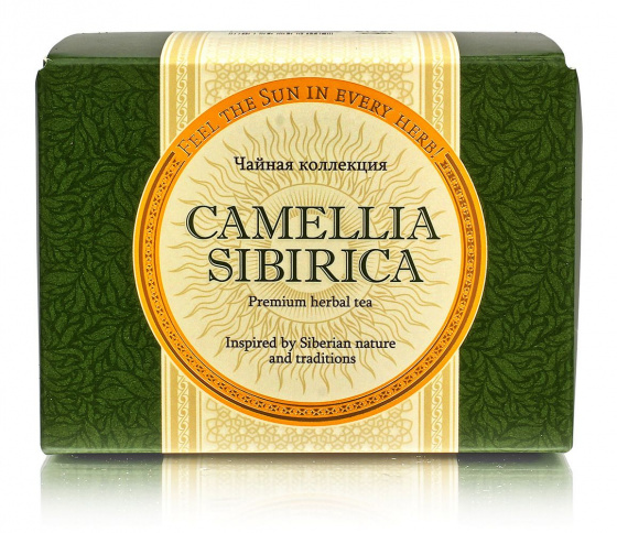 Camelia Sibirica. Чай черный с золотым корнем и лимонником. 15 ф/п