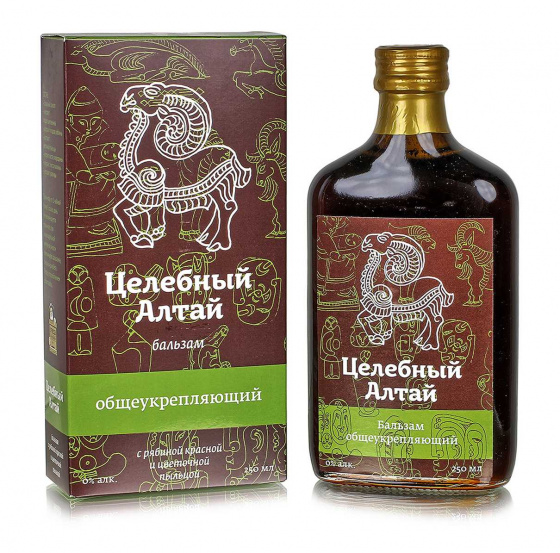 Бальзам "Целебный Алтай" "Общеукрепляющий"