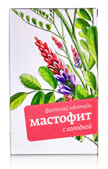 Фиточай Алтай № 05 "Мастофит с солодкой". При мастопатии и фибромиомах. 30 ф/п