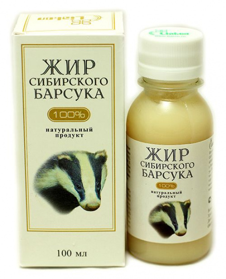 Барсучий жир 100мл.