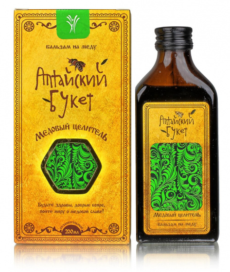 Бальзам на меду "Медовый целитель" (для иммунитета)