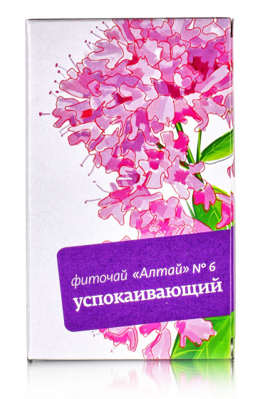 Фиточай Алтай № 06 "Успокаивающий". 30 ф/п