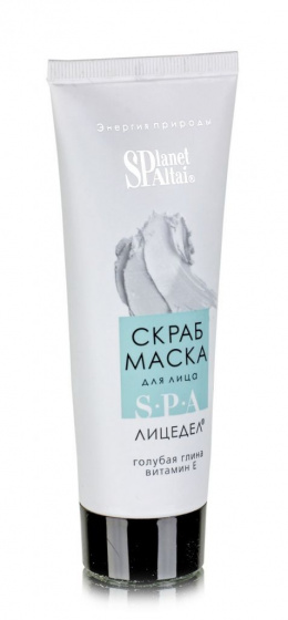 Скраб-маска для лица лицедел "Planet SPA" 75мл.