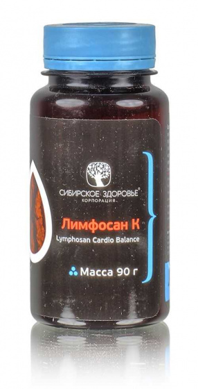 Лимфосан К. Фитосорбент для сердечно-сосудистой системы, 90г