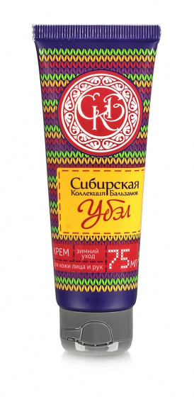 Убэл. Крем - зимний уход для кожи лица и рук 75мл. Суперпитательный крем