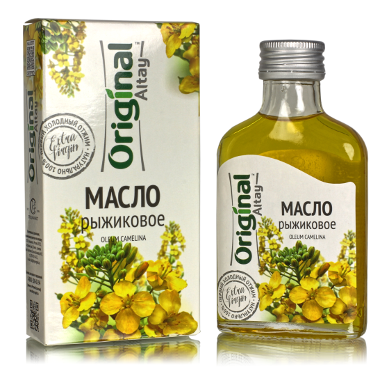 Масло Рыжиковое  ( 100мл )  Алтайское холодного отжима. Original Altay