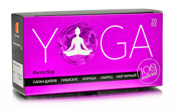 Фитосбор "Йога". 20 ф/п (саган-дайля, гибискус, корица, чабрей,)