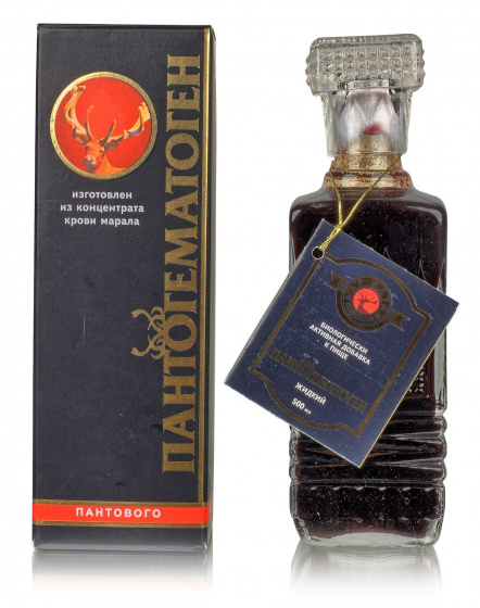 Пантогематоген "Дар Алтая" 500мл (черный пенал). Подарочный вариант