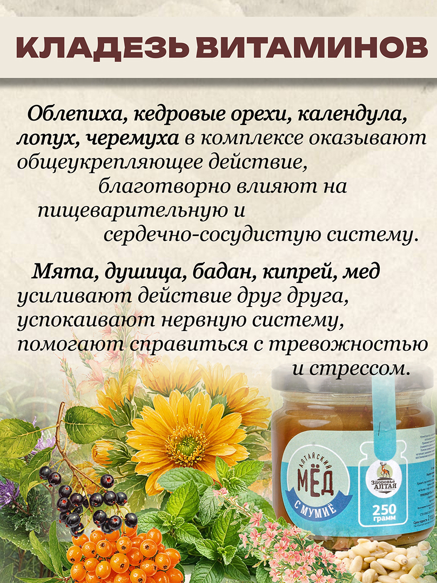 Бальзам Горно - Алтайский 250 мл.