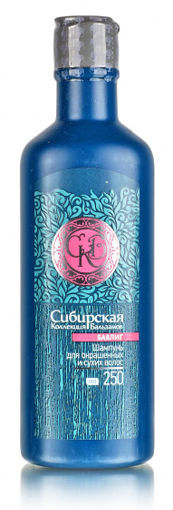 Баялиг. Роскошь. Шампунь для окрашенных и сухих волос 250мл. Зеленая серия без лаурилсульфатов