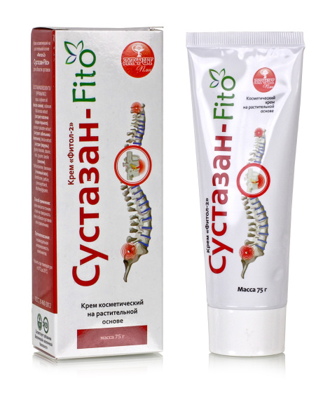Фитол 2 Крем Сустазан Фито для суставов, 75 гр
