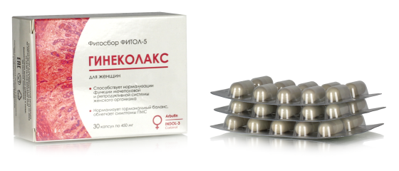 Фитол 5 "Гинеколакс" фитосбор в капсулах, 30 капс