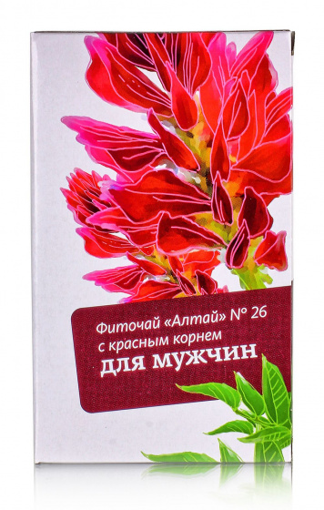 Фиточай Алтай № 26 "С красным корнем. Для мужчин". 30 ф/п
