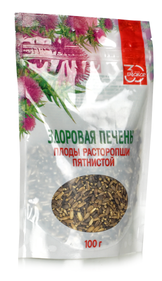 Семена расторопша для печени 100 г