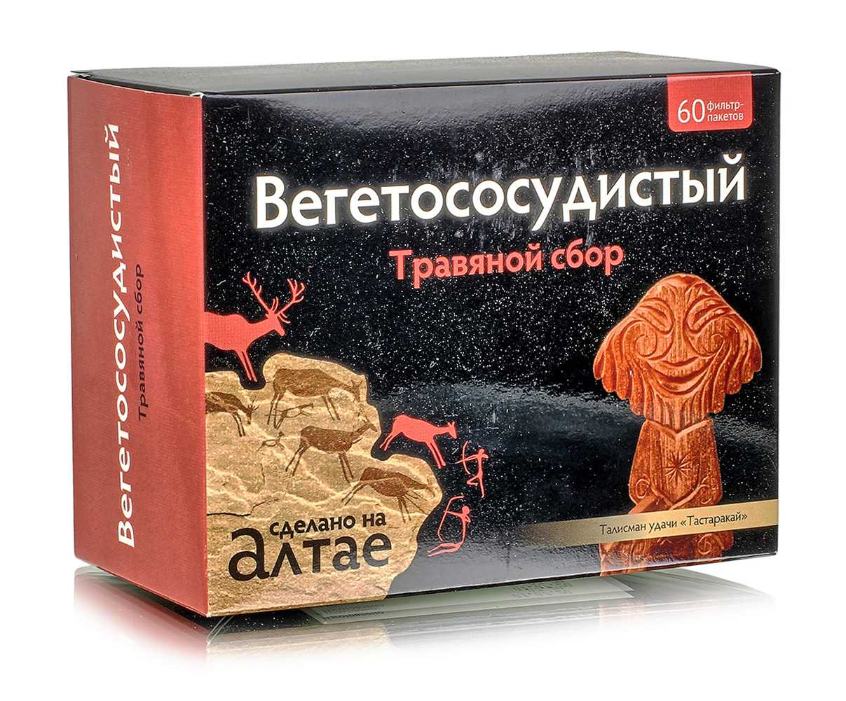 Травяной сбор "Вегетососудистый", №60*1,5г