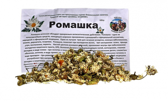Ромашка цветки 100гр.