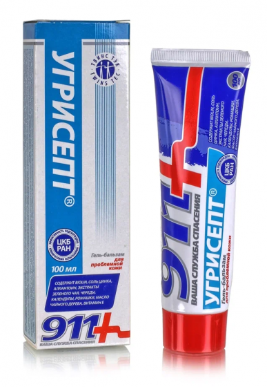 Гель- бальзам для проблемной кожи / Угрисепт / 100мл.