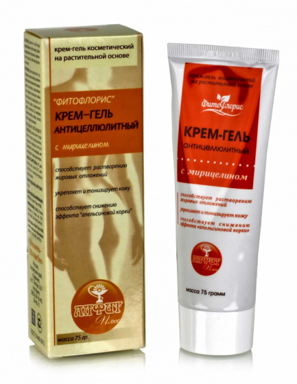 Крем - гель антицеллюлитный Фитофлорис, 75 мл