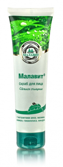 Малавит. Скраб для лица "Нежное очищение"