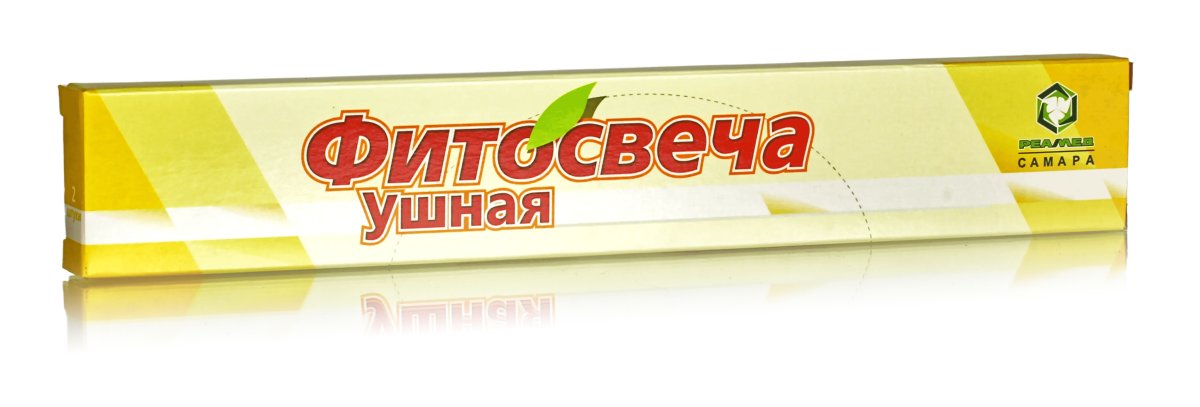 Фитосвеча ушная из пчелиного воска, "Реамед", 2 шт.