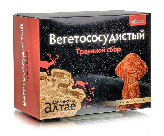 Травяной сбор "Вегетососудистый", №60*1,5г