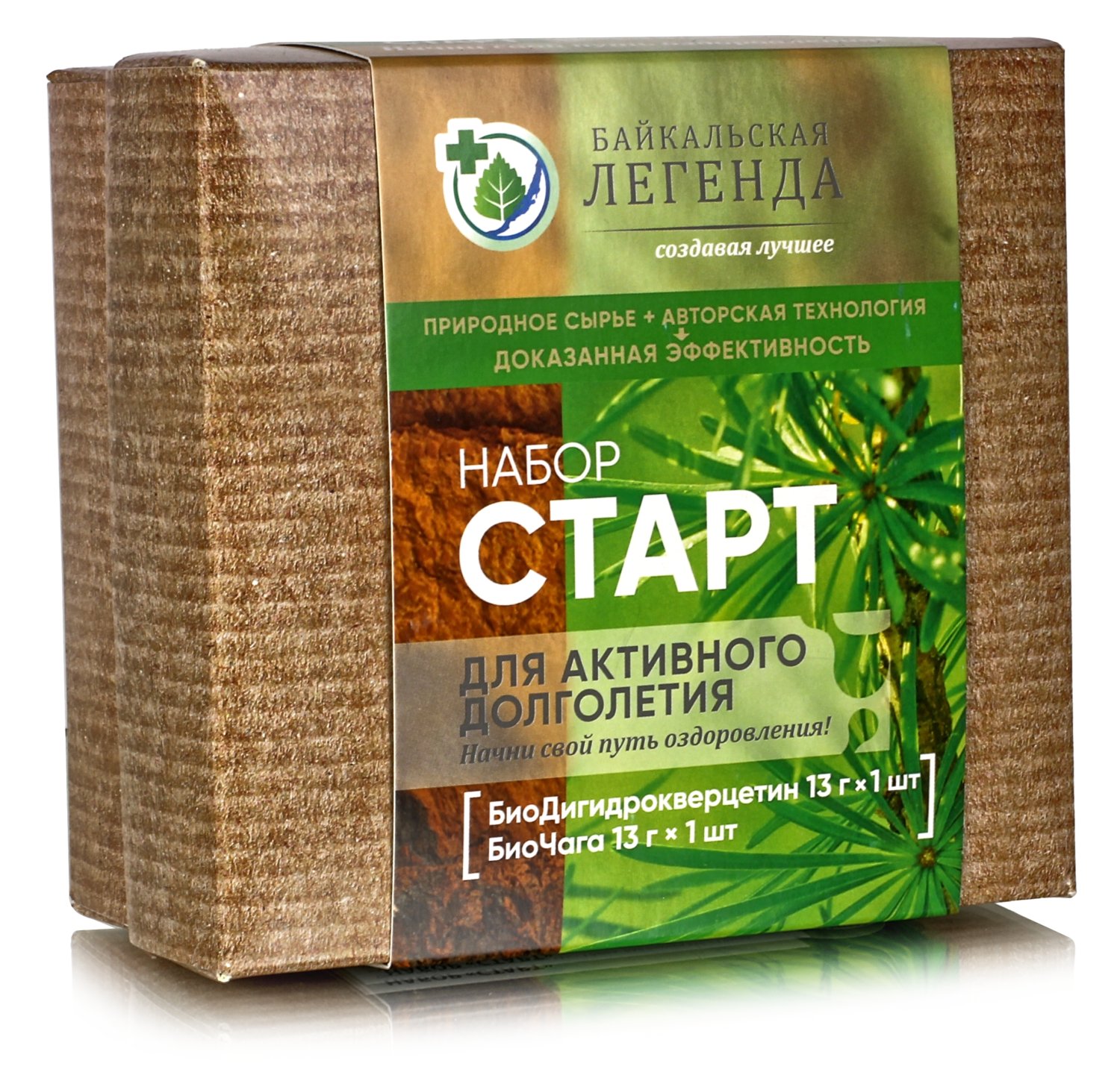 Набор Старт / Биодигидрокверцетин 13 гр + Биочага 13гр / выгодное предложение / лучшие антиоксиданты / активный мозг / для сосудов