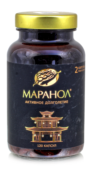 Маранол / Активное долголетие 120 капсул / Пантовый комплекс витаминов / Панты
