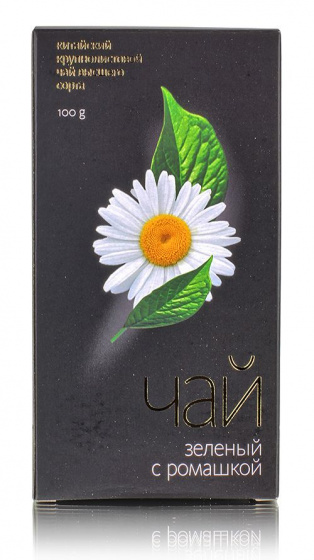 Зеленый чай с ромашкой 100гр. (россыпью)