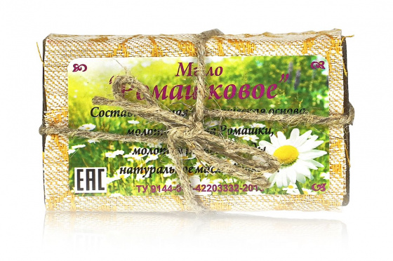 Мыло "Ромашковое".