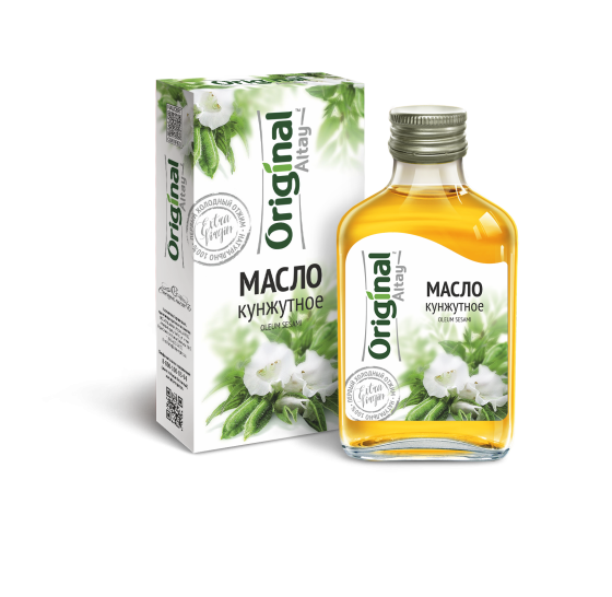 Масло кунжутное 100мл. Алтайское холодного отжима. Original Altay