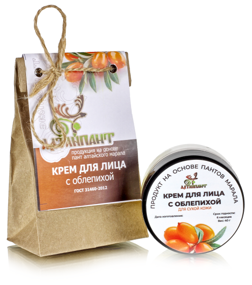 Крем для лица с облепихой 40 г